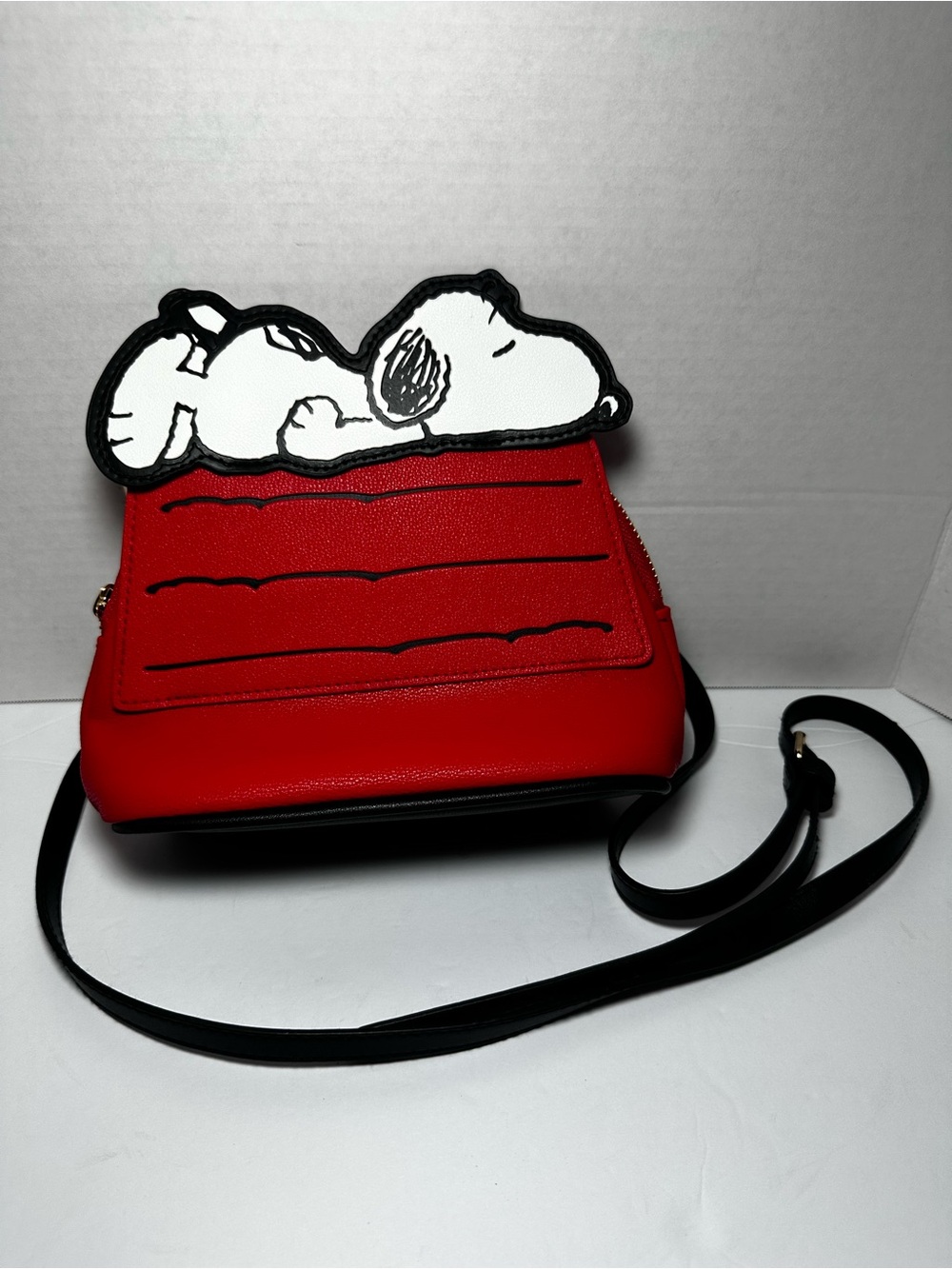 Red Snoopy Peanuts Crossbody